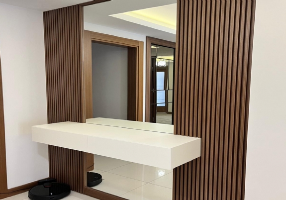 Boy Aynalı Portmanto