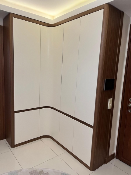 Köşe Vestiyer ve Ayakkabı Dolabı