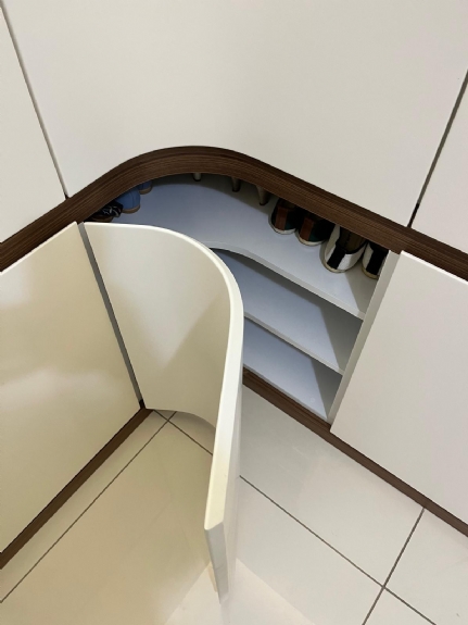 Köşe Vestiyer ve Ayakkabı Dolabı