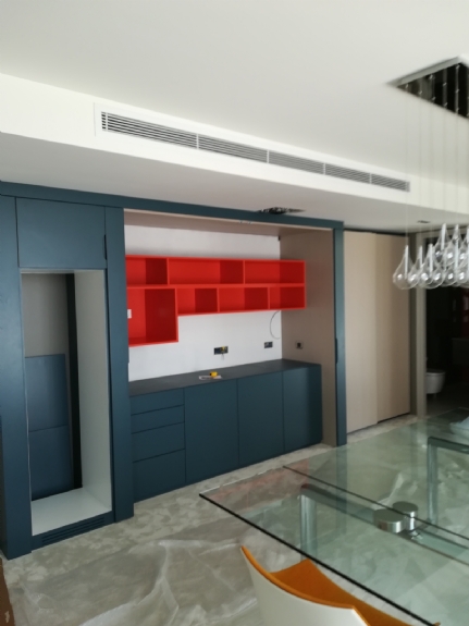 Ray Kapaklı Ofis İçin Gizli Mutfak