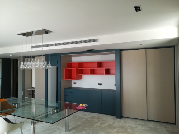 Ray Kapaklı Ofis İçin Gizli Mutfak